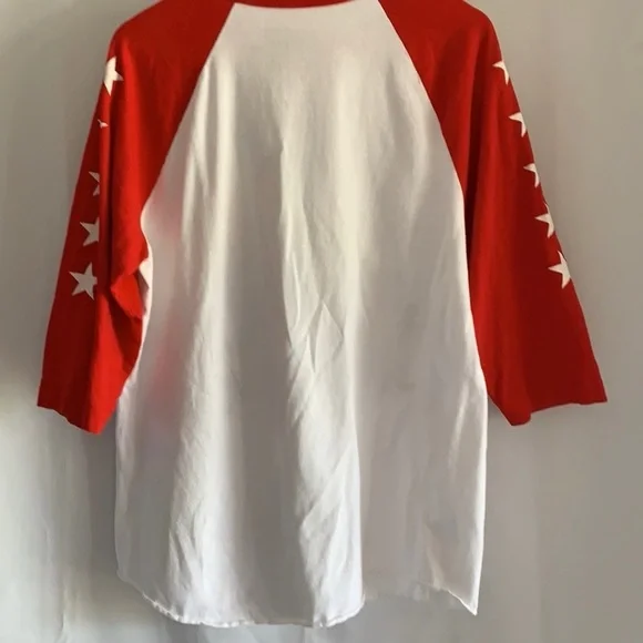 Justice League Graphic T-shirt 3/4 Length Sleeve - Picture 2 of 4